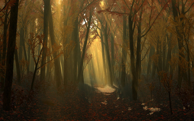 Обои картинки фото 3д, графика, nature, landscape, природа