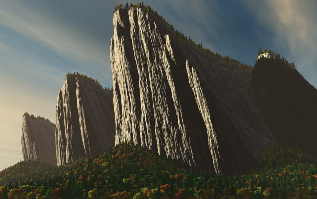 Обои картинки фото 3д, графика, nature, landscape, природа