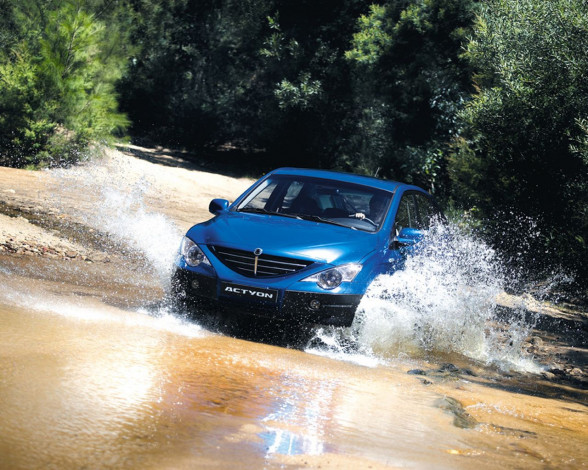 Обои картинки фото автомобили, ssang, yong