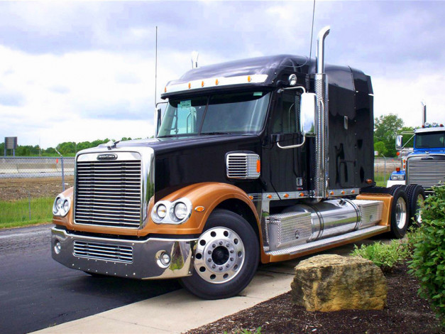 Обои картинки фото автомобили, freightliner