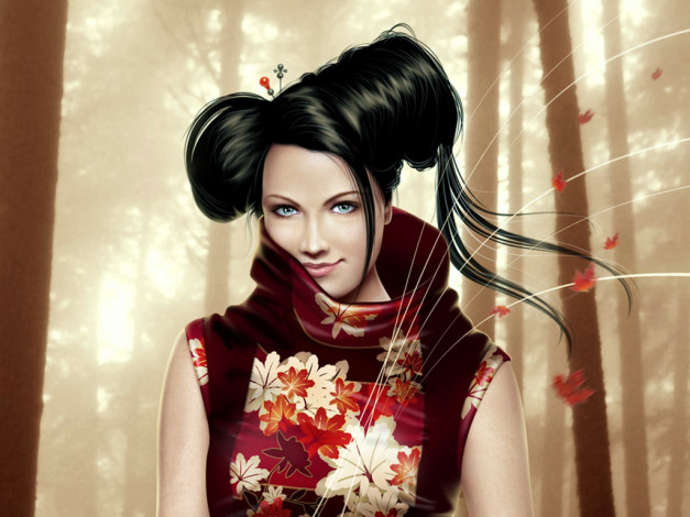 Обои картинки фото фэнтези, девушки