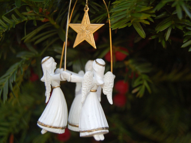 Обои картинки фото праздничные, фигурки