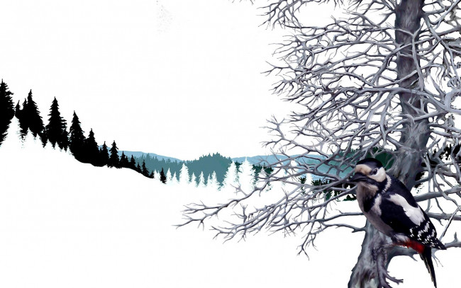 Обои картинки фото рисованные, животные