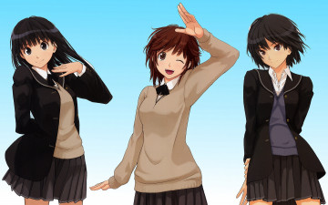 Картинка аниме amagami ss