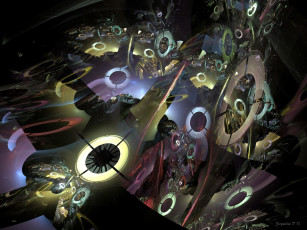 Картинка 3д графика abstract абстракции абстракция узор