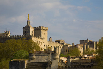 Картинка папский дворец авиньон города дворцы замки крепости стены башни