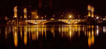 Картинка города мосты река