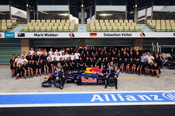 обоя sebastian, vettel, and, mark, webber, спорт, формула, 1, команда, гонщики