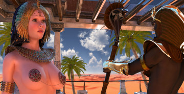 Картинка 3д графика historical история египет древний