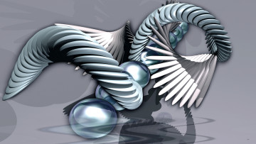 Картинка 3д графика abstract абстракции цвет узор фон