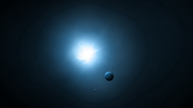 Обои картинки фото космос, арт, планета