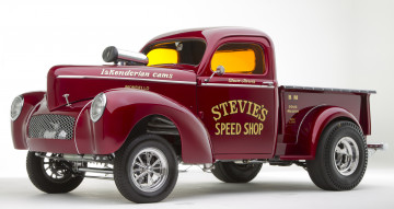 Картинка автомобили hotrod dragster willys