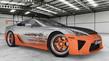 Картинка автомобили 3д 2010 lexus