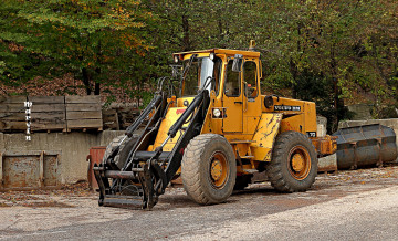 Картинка volvo+bm+l70 техника строительная+техника трактор дорога