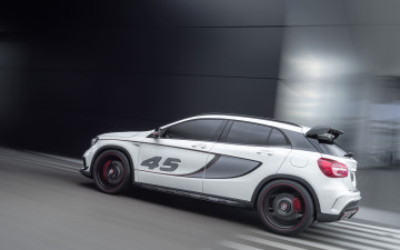 Картинка mercedes-benz+gla45+amg+concept автомобили mercedes-benz двигатели подразделение daimler ag германия легковые грузовики автобусы