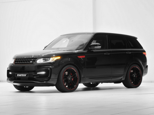 Обои картинки фото автомобили, range rover, startech