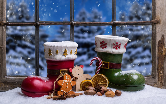 Обои картинки фото праздничные, фигурки, новый, год, рождество, christmas