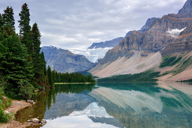 Обои картинки фото природа, реки, озера, горы, лес, река