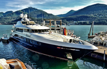 Картинка корабли Яхты суперяхта