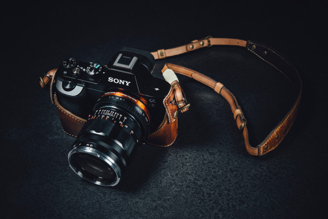 Обои картинки фото бренды, sony, макро, камера