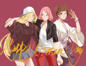 Картинка аниме naruto девушки