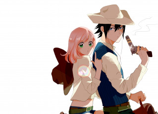 Картинка аниме naruto сакура саске