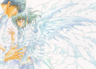 обоя аниме, okane ga nai, ayase, yukiya, kanou, somuku