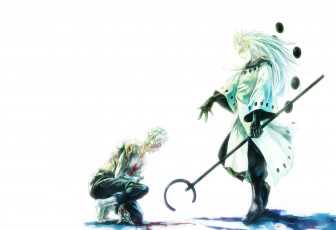 Картинка аниме naruto учиха мадара обито