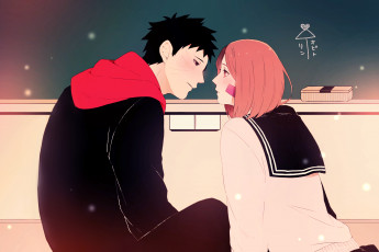 Картинка аниме naruto обито рин