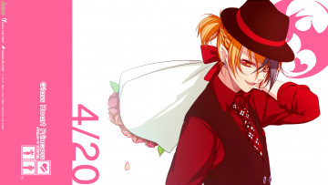 Картинка аниме glass+heart+princess парень