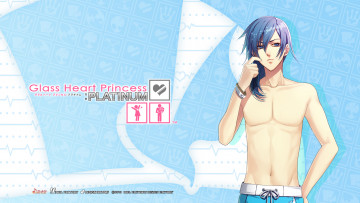 обоя аниме, glass heart princess, персонаж