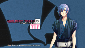 обоя аниме, glass heart princess, персонаж