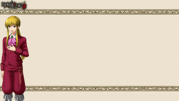 Картинка аниме umineko+no+naku+koro+ni фон взгляд девушка