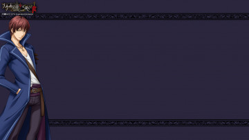 Картинка аниме umineko+no+naku+koro+ni парень фон взгляд