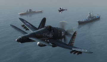 Картинка 3д+графика армия+ military самолет полет