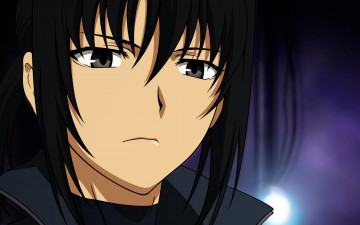 Картинка аниме canaan парень фон взгляд