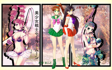 Картинка аниме sailor+moon amazoness quartet mars dead moon circus девушка vesves junjun jupiter воины