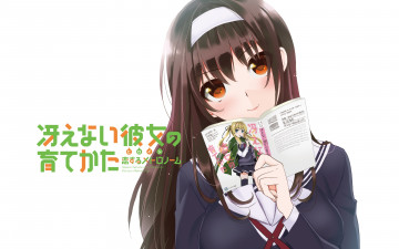 Картинка saikano аниме фон взгляд девушка