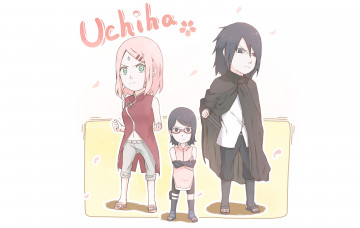 Картинка аниме naruto семья