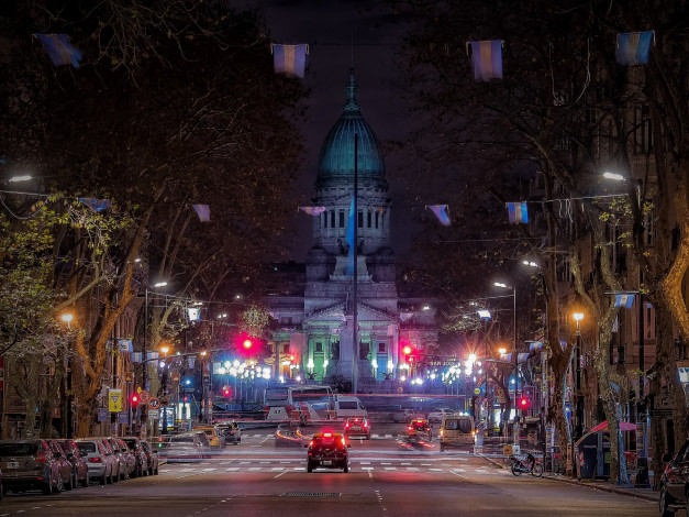 Обои картинки фото города, буэнос-айрес , аргентина, дома, город