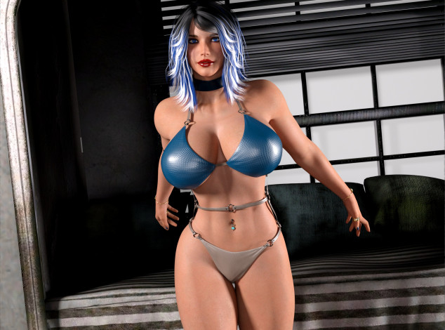 Обои картинки фото 3д графика, люди , people, девушка, взгляд, фон