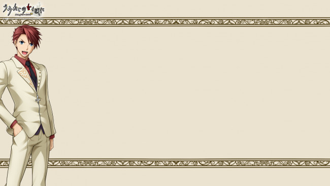 Обои картинки фото аниме, umineko no naku koro ni, персонажи