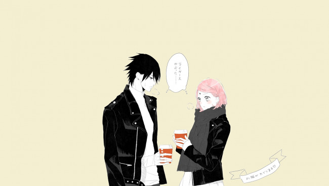 Обои картинки фото аниме, naruto, сакура, саске