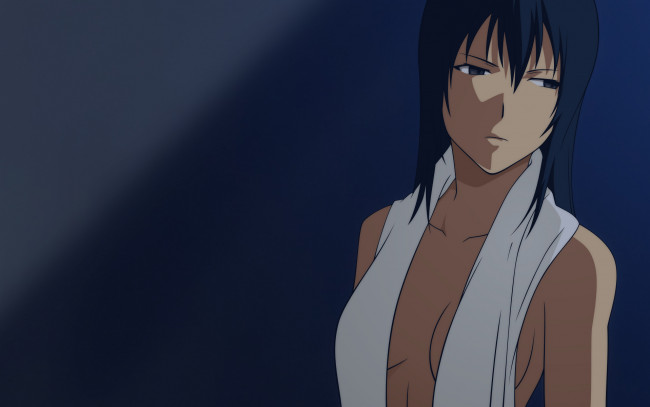 Обои картинки фото аниме, canaan, фон, девушка, взгляд