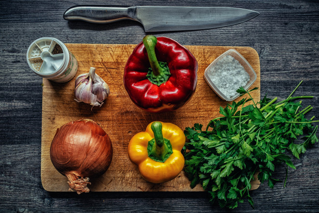 Обои картинки фото еда, овощи, кухня