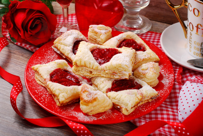 Обои картинки фото еда, хлеб,  выпечка, булочки, сдоба, варенье