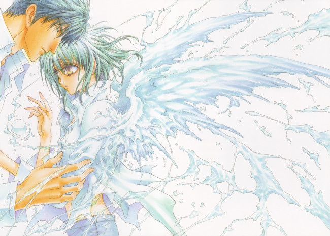 Обои картинки фото аниме, okane ga nai, ayase, yukiya, kanou, somuku