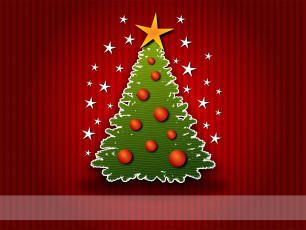 Картинка праздничные векторная+графика+ новый+год фон елка