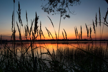 Картинка природа восходы закаты простор