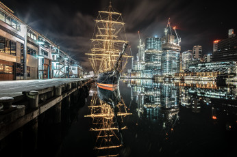 Картинка корабли парусники мачты паруса